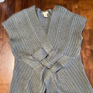 Polyester short sleeve sweater